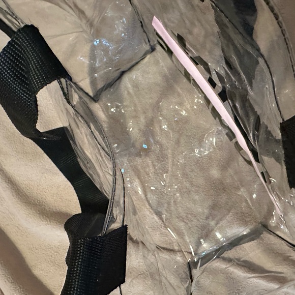 WWE Clear Tote Bag with Black Accents - Picture 8 of 9